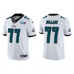 Andre Dillard Men's Philadelphia Eagles Super Bowl LVII White Vapor Limited Jersey