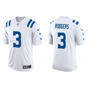 Men's Indianapolis Colts Amari Rodgers White Vapor Limited Jersey