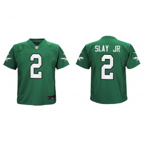 Darius Slay Jr Youth Philadelphia Eagles Kelly Green Alternate Game Jersey