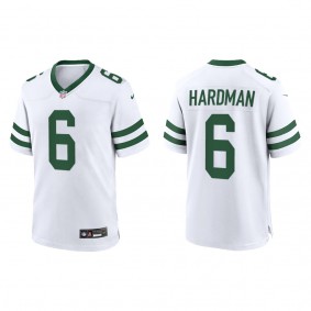 Mecole Hardman Men's New York Jets White Legacy Game Jersey