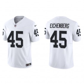 Men's Tommy Eichenberg Las Vegas Raiders White Vapor F.U.S.E. Limited Jersey