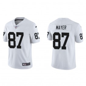 Men's Las Vegas Raiders Michael Mayer White 2023 NFL Draft Vapor Limited Jersey