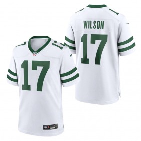 Men's New York Jets Garrett Wilson White Legacy Player Game Jersey