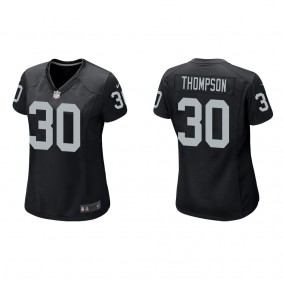 Women's Las Vegas Raiders Darwin Thompson Black Game Jersey