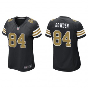 Women's New Orleans Saints Lynn Bowden Black Alternate Game Jersey