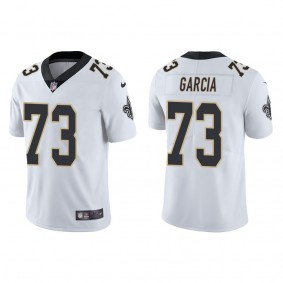 Men's New Orleans Saints Max Garcia White Vapor Limited Jersey