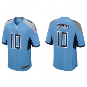 Men's Tennessee Titans DeAndre Hopkins Light Blue Game Jersey