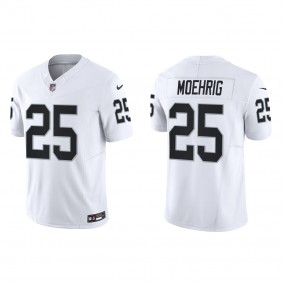 Men's Las Vegas Raiders Trevon Moehrig White Vapor F.U.S.E. Limited Jersey