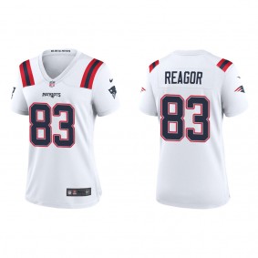 Women's New England Patriots Jalen Reagor White Game Jersey