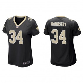 Women's Kool-Aid McKinstry New Orleans Saints Black Game Jersey