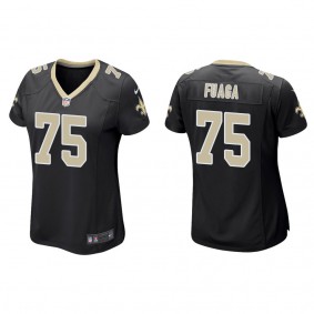 Women's Taliese Fuaga New Orleans Saints Black Game Jersey