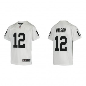 Youth Las Vegas Raiders Albert Wilson White Game Jersey