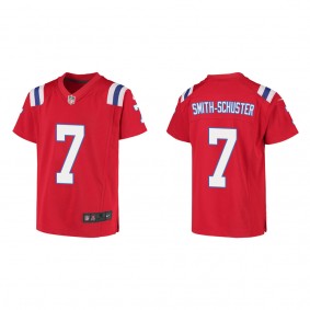 Youth JuJu Smith-Schuster New England Patriots Red Game Jersey